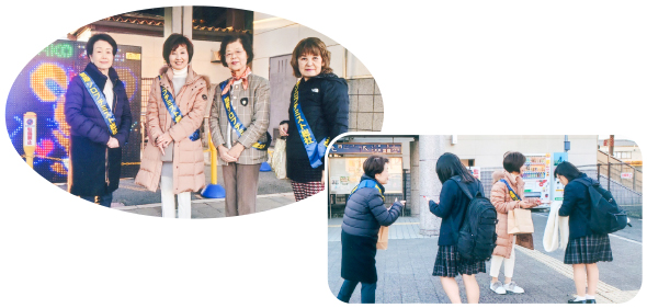 エイズ防止街頭キャンペーン