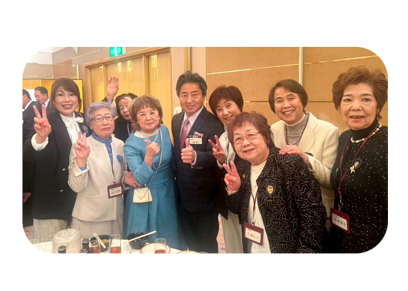 総社市内７クラブ　新年互礼会