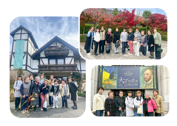 移動例会 有馬温泉 ゴッホ展見学
