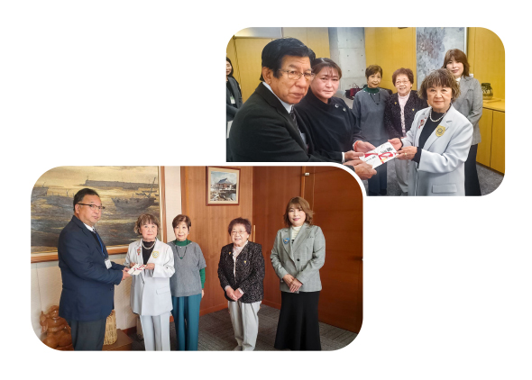 放課後児童クラブへ支援金贈呈（総社市8箇所、真備町6箇所）